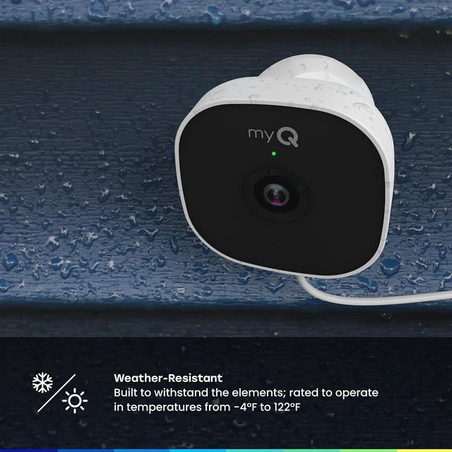 Alt view image 5 of 7 - myQ Smart Outdoor Wired Camera