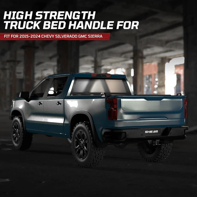 Alt view image 7 of 7 - Pickup Truck Bed Handle for 2015-2025 Silverado/Sierra Driver Side