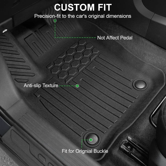 Alt view image 2 of 7 - Floor Mats for 2025 2026 Nissan Kicks Accessories