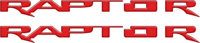 Main image of Running Board Emblem Overlays - Compatible with 2017-2024 Ford F-150 Raptor