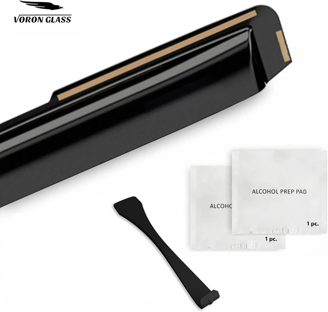 Alt view image 6 of 7 - in-Channel Extra Durable Rain Guards for Nissan Frontier 2022-2026 Crew Cab, Window Deflectors, Vent Window Visors, 4 Pieces - 200457