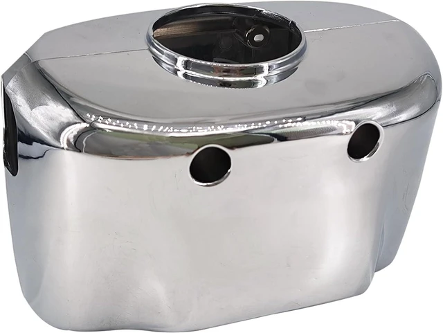 Main image of 21748 Chrome Upper Steering Column Wheel Cover Fit for Peterbilt Kenworth