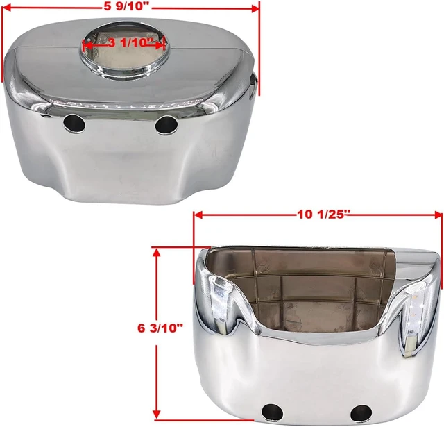 Alt view image 4 of 7 - 21748 Chrome Upper Steering Column Wheel Cover Fit for Peterbilt Kenworth