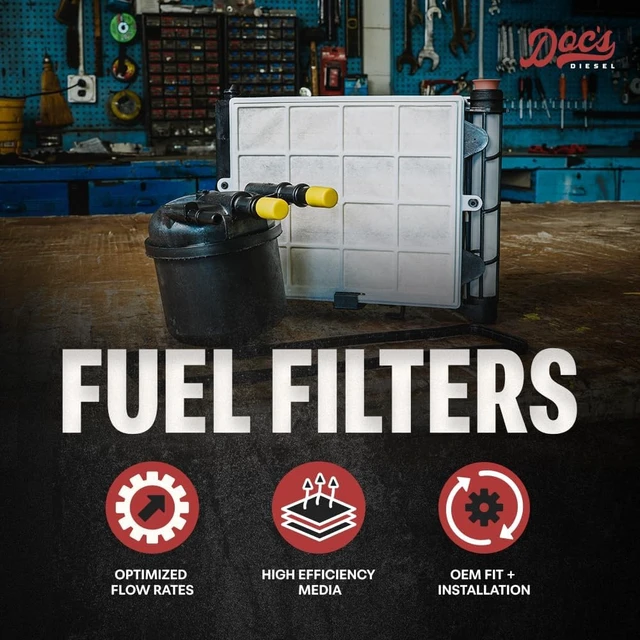 Alt view image 3 of 6 - Fuel Filter, 6.7L Powerstroke F250 F350 F450 2017+ Fits FD4625
