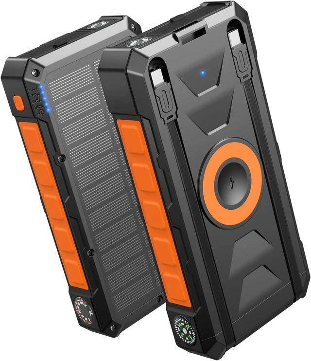 Main image of 50000mAh Solar Power Bank 22.5W Wireless Portable Solar Charger