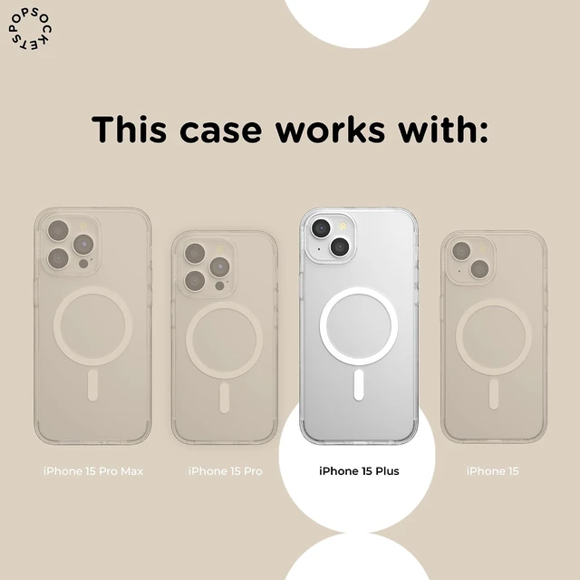 Alt view image 5 of 6 - iPhone 15 Plus Phone Case with MagSafe- Aura