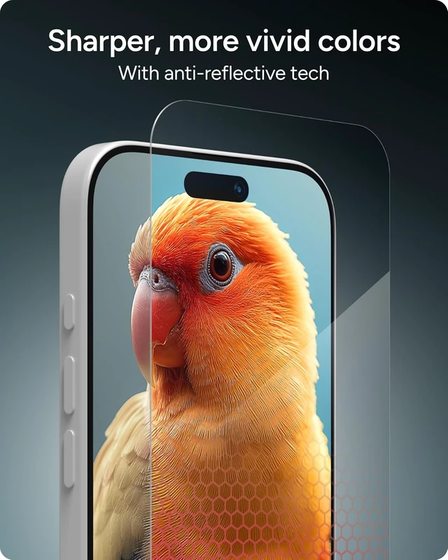 Alt view image 6 of 7 - XTR6 Glass Screen Protector for iPhone 18 Pro