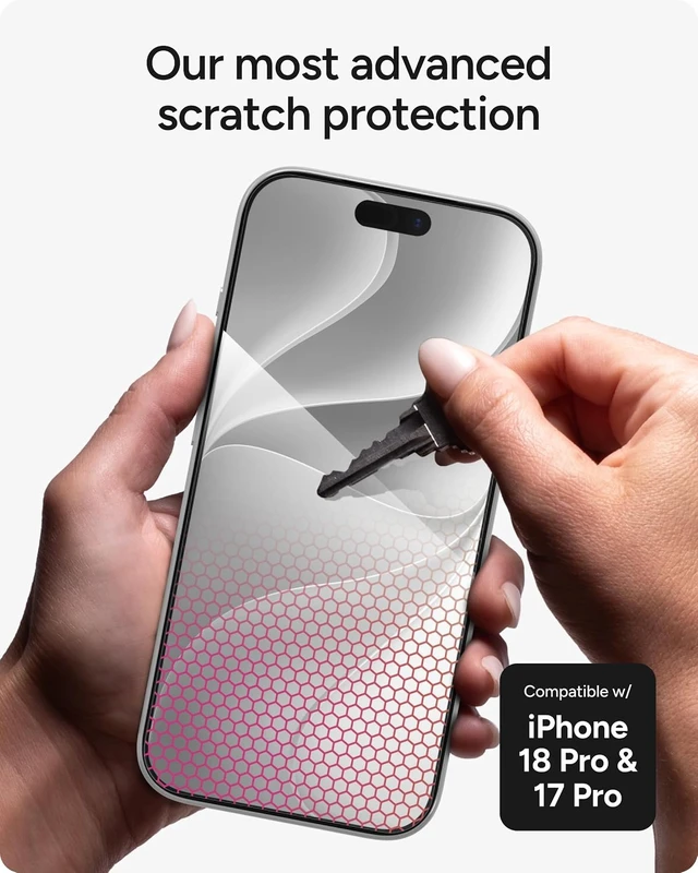 Alt view image 7 of 7 - XTR6 Glass Screen Protector for iPhone 18 Pro