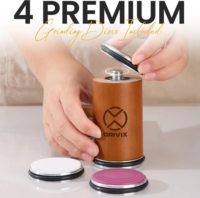 Alt view image 3 of 7 - Rolling Knife Sharpener Kit, Magnetic 4-Angle Base