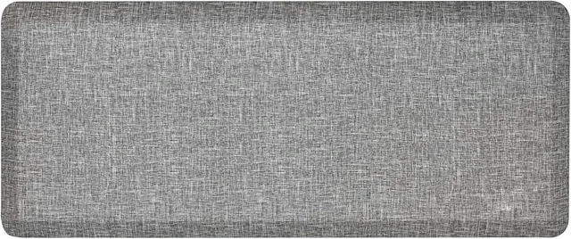 Alt view image 7 of 7 - Anti Slip 3/4 inchs Anti Fatigue Kitchen Floor Mat, Ergonomic Comfort Standing Mat, Waterproof Kitchen Runner for Home, Kitchen, Office, Laundry, Garage (Light Gray, 20" x 48" -0.75")