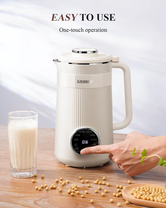 Alt view image 4 of 7 - 8 in 1 Nut Milk Maker Machine, 32oz Self-Cleaning Automatic Blender
