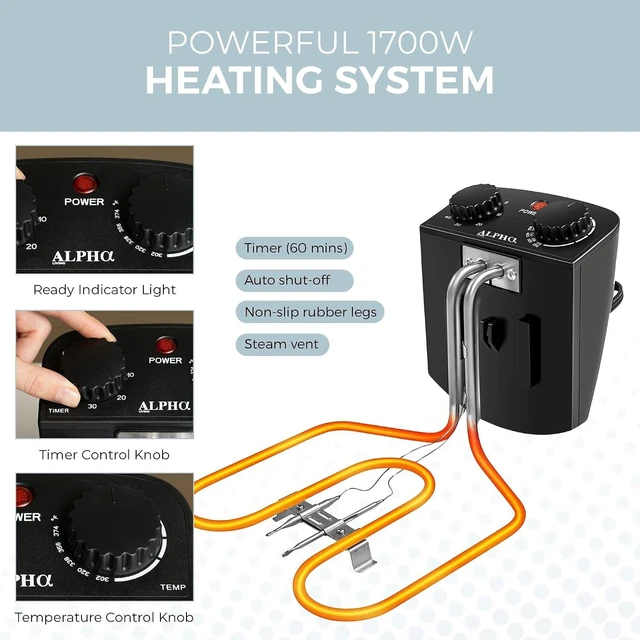 Alt view image 5 of 7 - Electric Deep Fryer 4.5L Deep Fryer with Basket with 2-Quart and 4-Quart Baskets High-Grade Stainless Steel Temperature Control and Timer Ideal for Fried Chicken, Fries