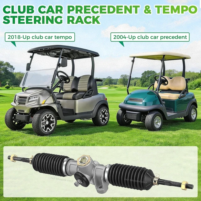 Alt view image 7 of 7 - Club Car Precedent Steering Rack, Club Car Tempo Steering Rack, Golf Cart Steering Gear Box Assembly Suitable for 2004-Up Club Car Precedent and 2018-Up Tempo, OEM 102288601