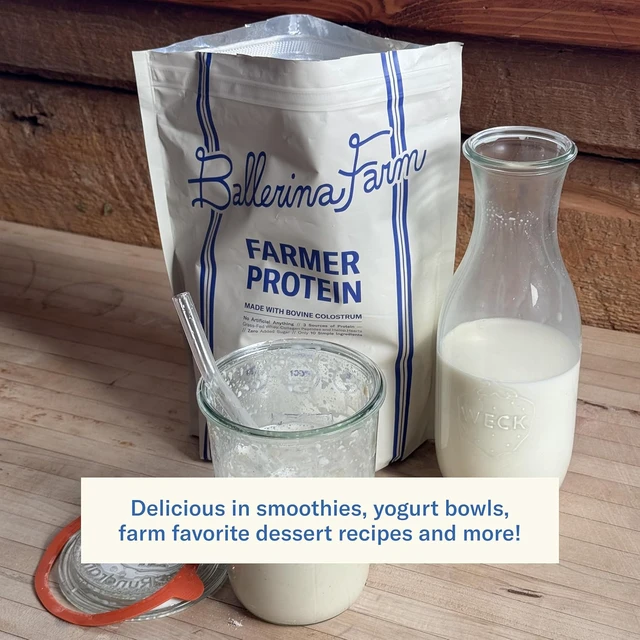 Alt view image 3 of 7 - Grass Fed Whey Protein Powder, Vanilla Bean, 24g Protein with Collagen Peptides, Bovine Colostrum, Hemp Hearts & Prebiotic Fiber, No Added Sugar or Artificial Ingredients, 20 Servings