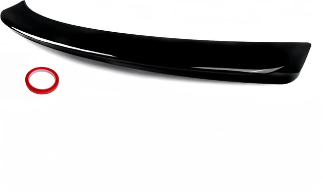 Alt view image 6 of 7 - Rear Spoiler Compatible with 2011-2023 Chrysler 300 300C 300S, Duckbill Spoiler Fits for 11-23, Exterior High Kick Trunk Tail Deck Lid Wing Lip (Glossy Black)
