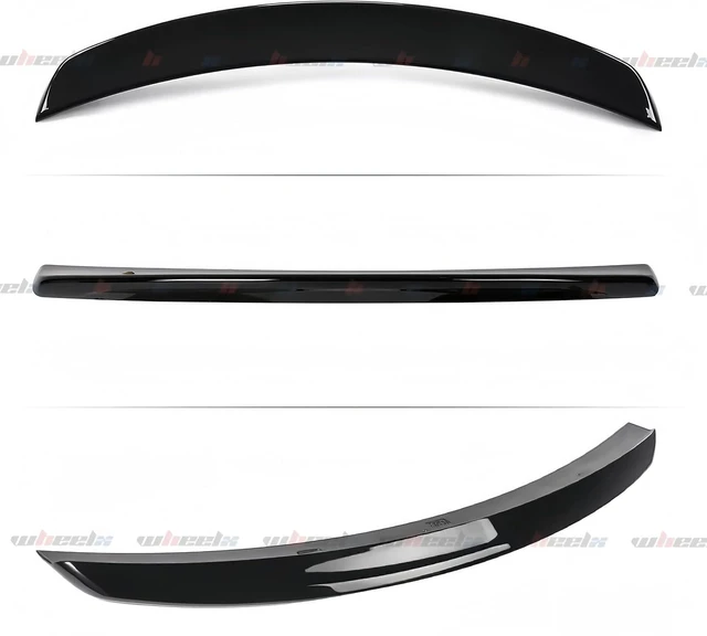 Alt view image 3 of 7 - Rear Spoiler Compatible with 2011-2023 Chrysler 300 300C 300S, Duckbill Spoiler Fits for 11-23, Exterior High Kick Trunk Tail Deck Lid Wing Lip (Glossy Black)
