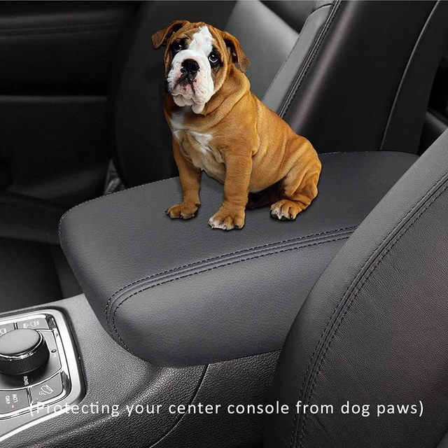 Alt view image 5 of 6 - Car Center Console Armrest Cover for 2011-2020 2021 Jeep Grand Cherokee Accessories Top Arm Rest Armrest Black OEM X85020100BL Console Lid Protection Saver for Grand Cherokee Console Cover