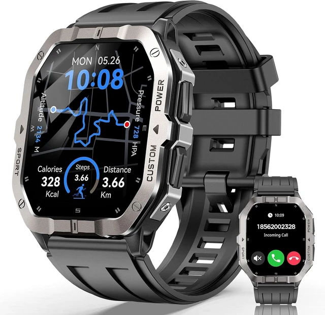 Main image of Military Smart Watches for Men,2.02''Smartwatch FitnessTracker Built-in GPS