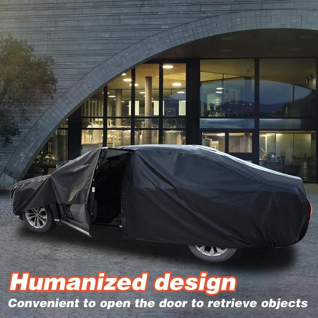 Alt view image 4 of 6 - Chevrolet Chevy Corvette Car Cover 100% Waterproof All Weather, Gift with Towel, 10 Layers Car Cover Custom Fit 1980-2026 Corvette C4/C5/C6/C7 Coupe Convertible Targa, Cover Rain Sun UV Protection.