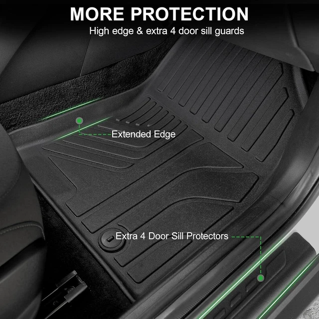 Alt view image 3 of 7 - Floor Mats for 2025 2026 Kia K4 Sedan