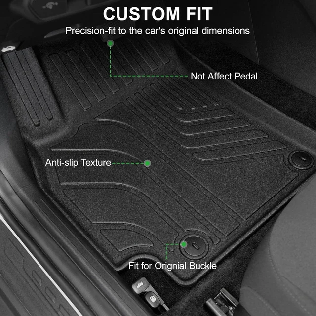 Alt view image 2 of 7 - Floor Mats for 2025 2026 Kia K4 Sedan