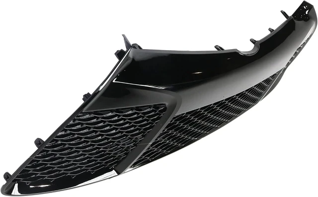 Alt view image 2 of 5 - Bumper Grille Compatible with 2015-2017 Toyota Camry Black Front