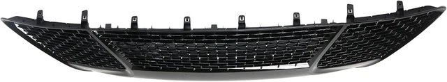 Alt view image 4 of 5 - Bumper Grille Compatible with 2015-2017 Toyota Camry Black Front