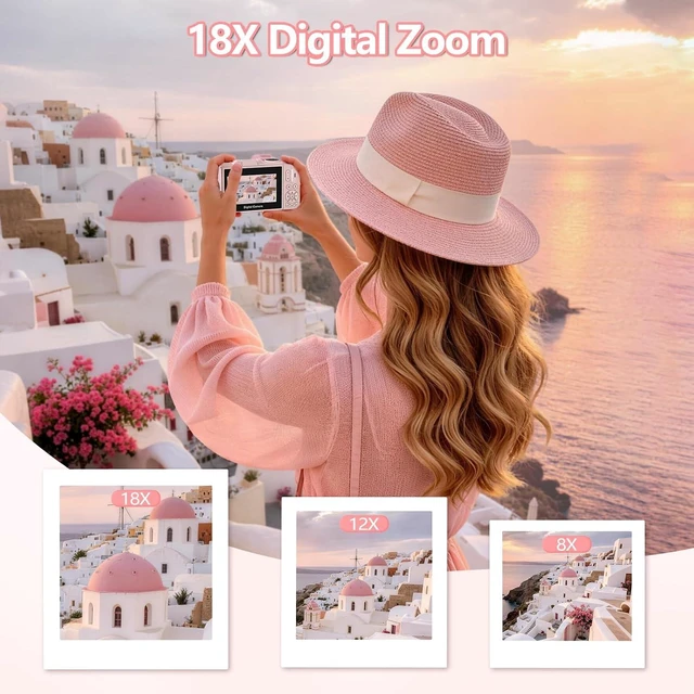 Alt view image 4 of 7 - 4K Digital Camera for Photography, 64MP Vlogging Camera for YouTube