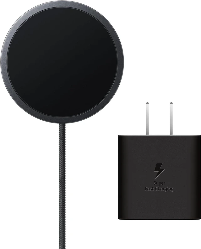 Main image of Galaxy Magnet Wireless Charger with 45W Power Adapter, Dark Gray