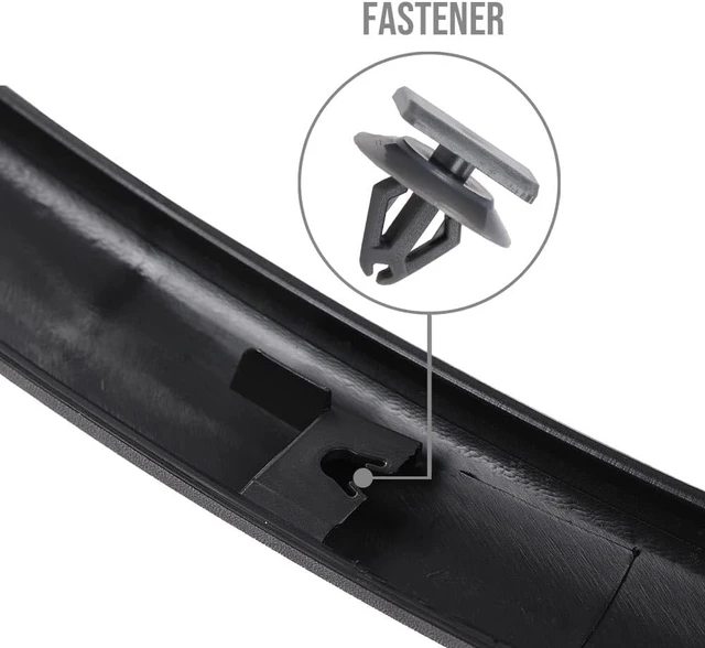 Alt view image 7 of 7 - 2PCS Fender Flares Trim Compatible with Dodge Durango 2011-2021