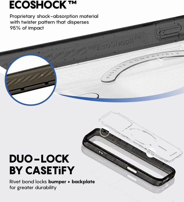 Alt view image 4 of 5 - for iPhone 18 Pro Case - Impact Compatible with MagSafe