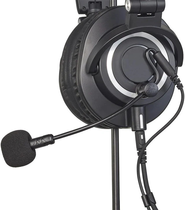 Alt view image 7 of 7 - ModMic Uni 2+ Attachable 3.5mm Headset Microphone. Gaming on PC, PS5, Xbox