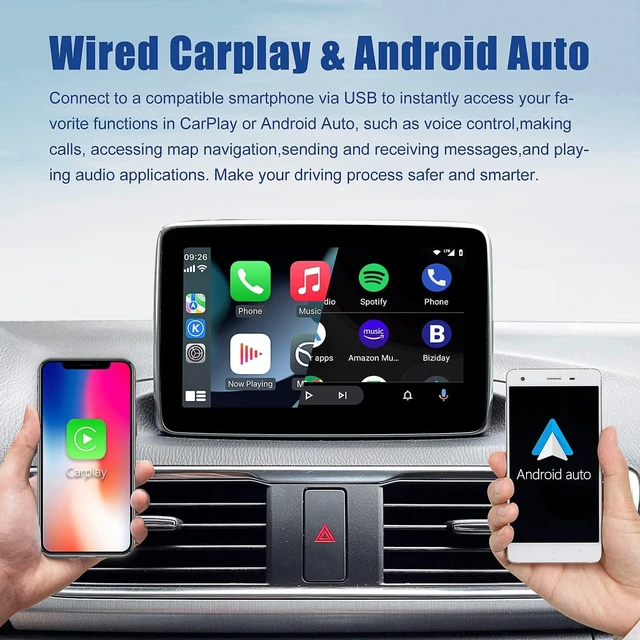Alt view image 3 of 7 - Mazda Carplay Retrofit Kit, TK78-66-9U0C OEM Hub Fits to MZD Connect System
