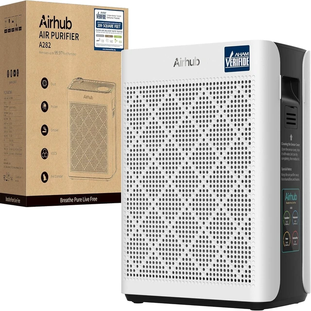 Main image of Air Purifiers for Home Bedroom Large Room Up to 1092 Ft² 1Hr AHAM Verified