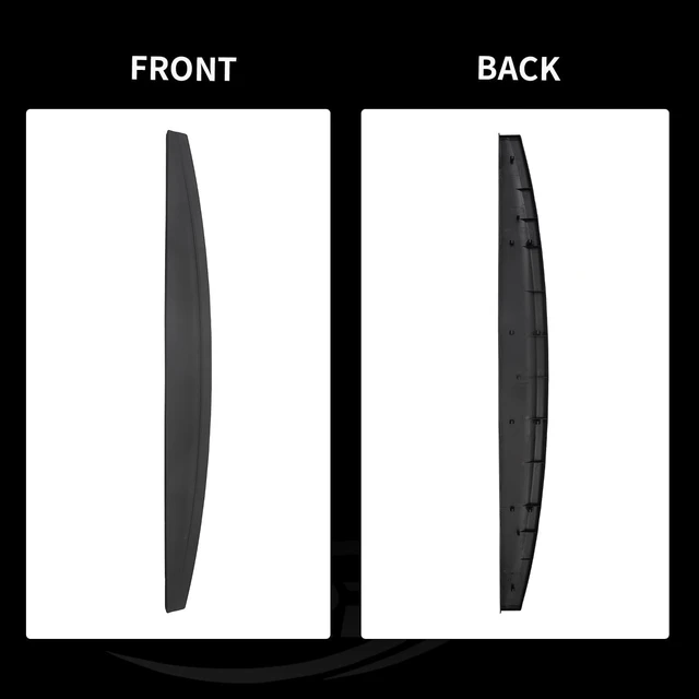 Alt view image 7 of 7 - Tailgate Spoiler Cap Molding Fit for 2019-2024 Ram 2500 3500 Tailgate Trim Cover Replace 68364364AA