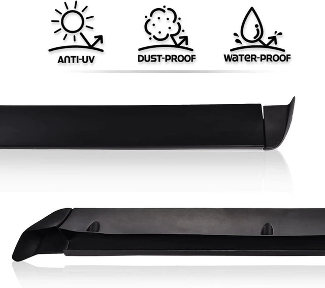 Alt view image 4 of 7 - Rear Tailgate Spoiler Wing Fit GMC Sierra 1500 1999-2006