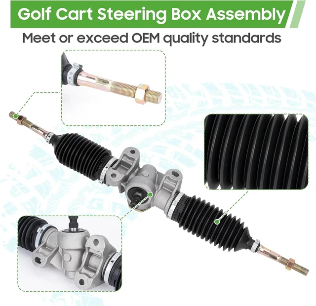 Alt view image 7 of 7 - Golf Cart Steering Gear Box