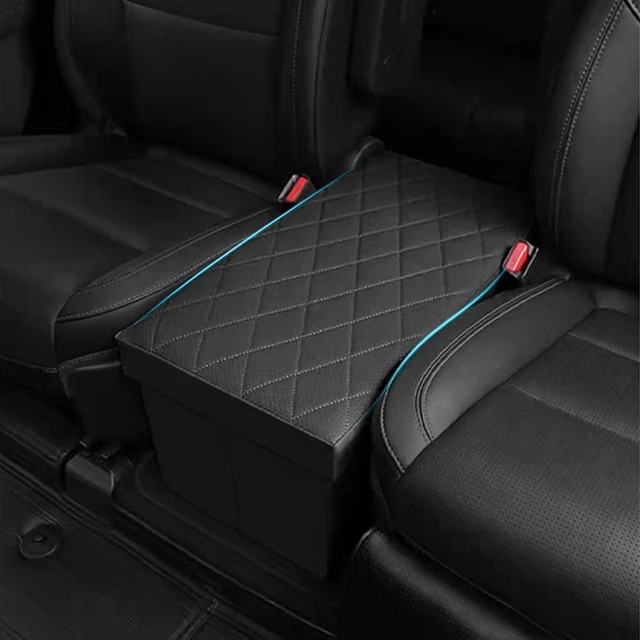 Main image of Seat Aisle Storage Box for Ford Explorer 6-Passenger Models (Black)