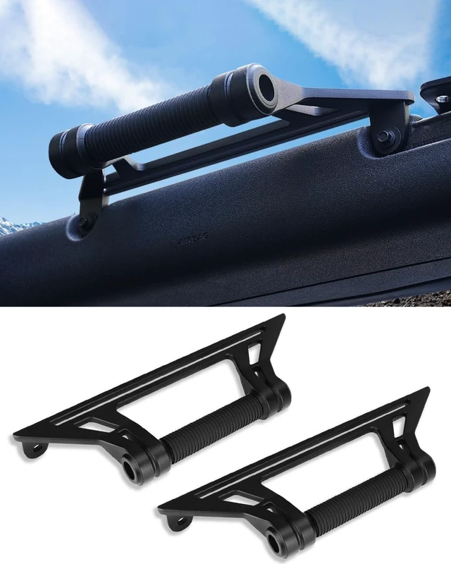 Main image of Aluminum Grab Handles for Ford Bronco 2021-2026, Front Seat