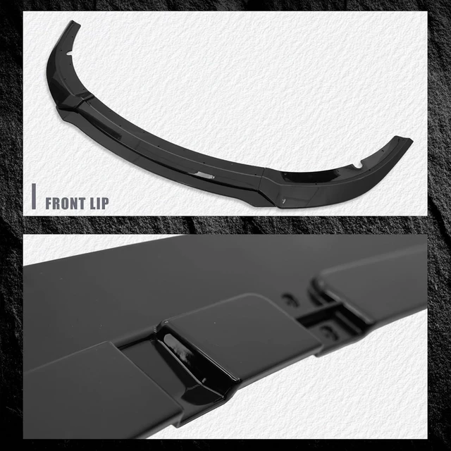Alt view image 7 of 7 - Front Lip Compatible with 2015-2023 Dodge Charger Accessories