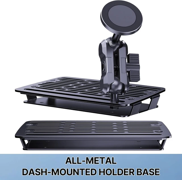 Alt view image 7 of 7 - Stainless Steel Phone Mount for 19-23 Ford Ranger XL/XLT/Lariat