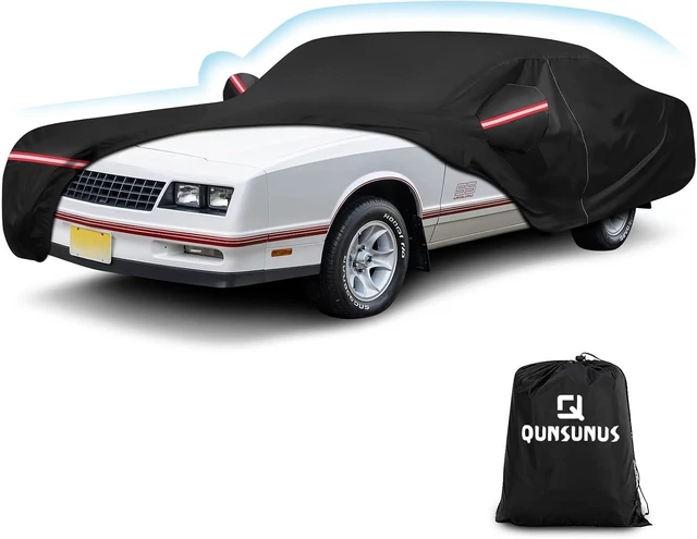 Main image of QUNSUNUS Car Cover for Chevy Monte Carlo 1970-1972 & 1978-1988 with Cotton