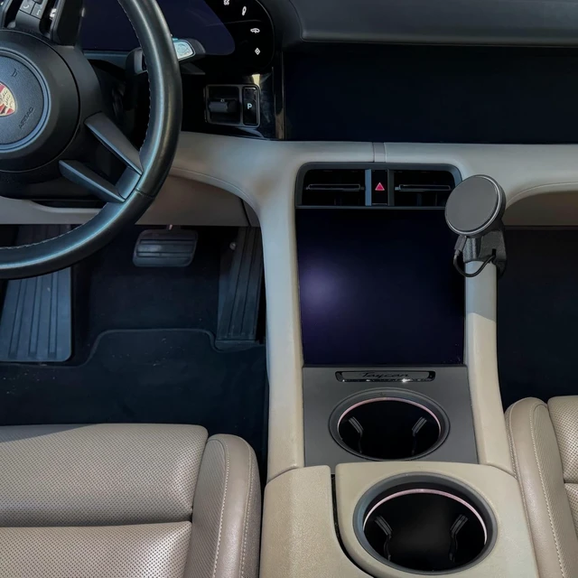 Alt view image 6 of 6 - Phone Mount for Porsche Taycan (MagSafe Compatible/Wireless Charging)