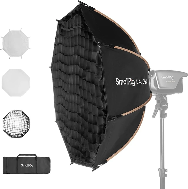 Main image of 35" Bowens Mount Softbox Photography Lighting Kit, Quick Release