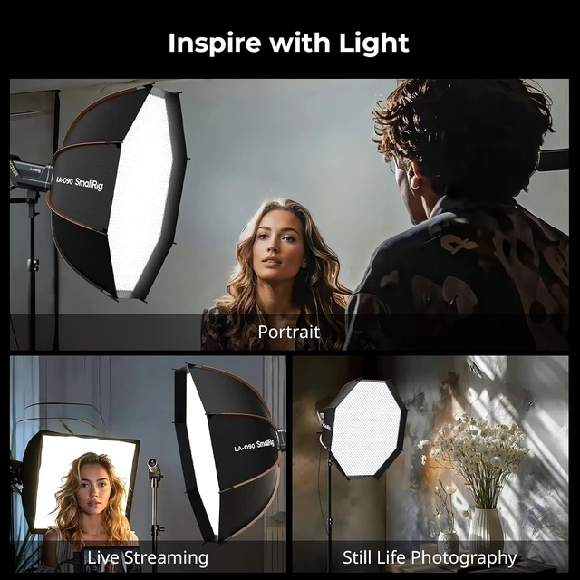 Alt view image 6 of 7 - 35" Bowens Mount Softbox Photography Lighting Kit, Quick Release