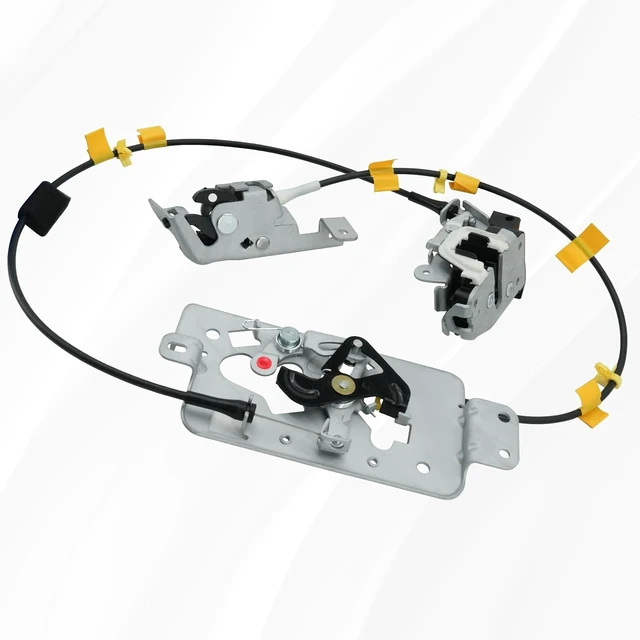 Alt view image 7 of 7 - 2Pcs Rear Door Latch Assembly Set for 2004-2008 Ford F150