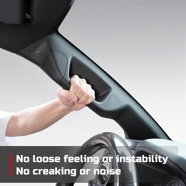 Alt view image 3 of 7 - Driver Side A-Pillar Grab Handle for Toyota Tacoma 3rd Gen (2016-2023)