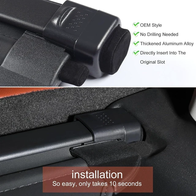 Alt view image 5 of 6 - OEM Style Cargo Cover for Mazda CX50 Gas CX 50 Hybrid 2023-2026 Accessories, Retractable Trunk Cover Security Shield Shade Privacy Screen with Car Headrest Hooks for 2025 2024 Mazda CX-50
