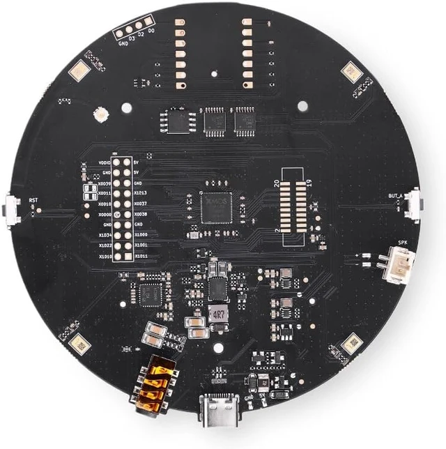 Alt view image 4 of 7 - reSpeaker XVF3800 USB Microphone Array, Bare Board