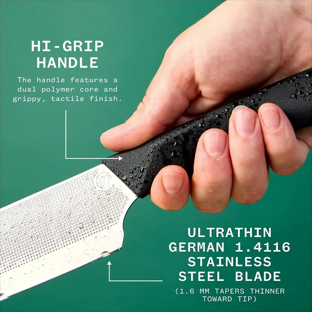 Alt view image 4 of 7 - Milk Street 6.75-inch Nakiri Knife by Christopher Kimball, 1.4116 German Steel Nakiri Chef Knife, Ideal for Home Kitchen, Renowned Milk Street Nakiri Knives